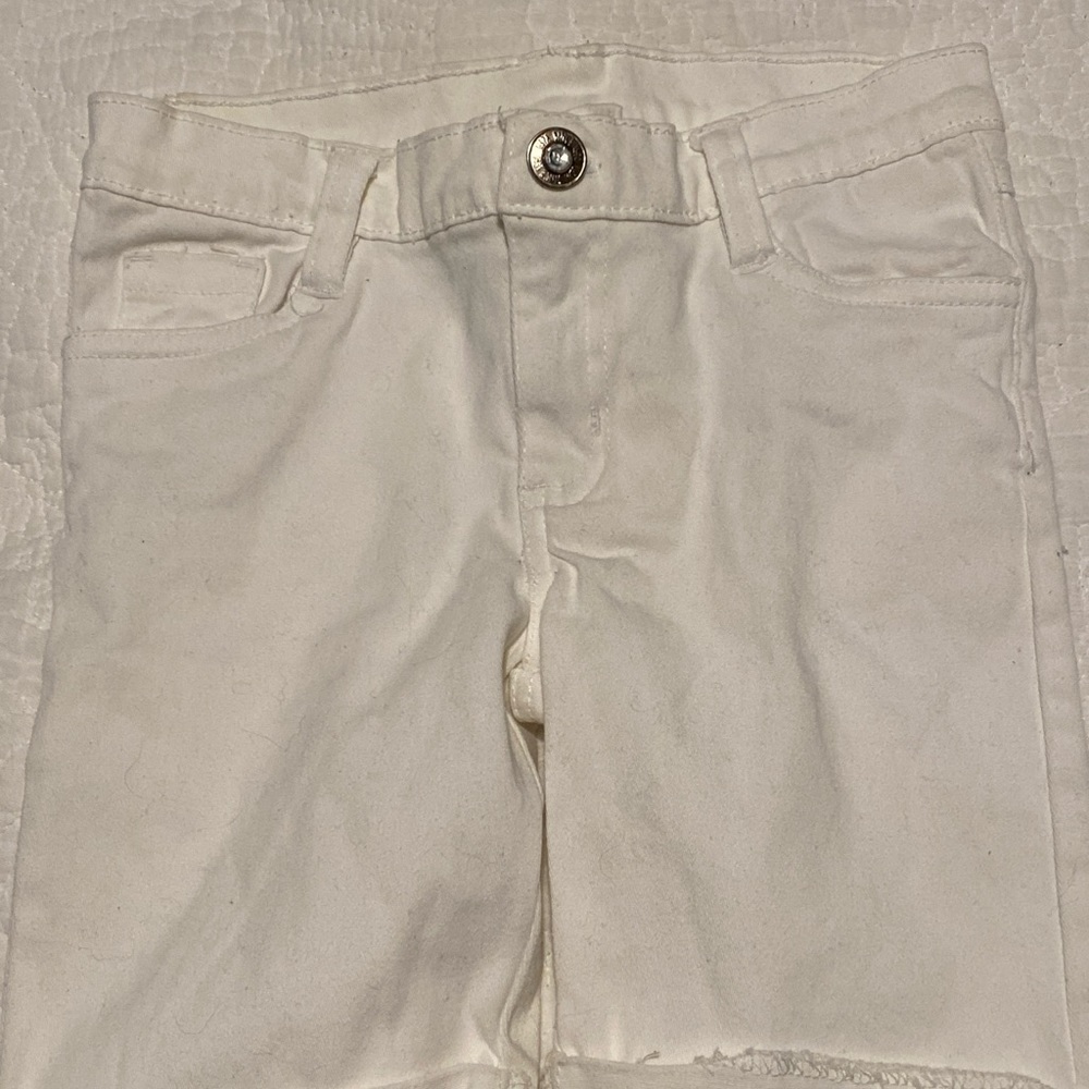 All white polo shorts